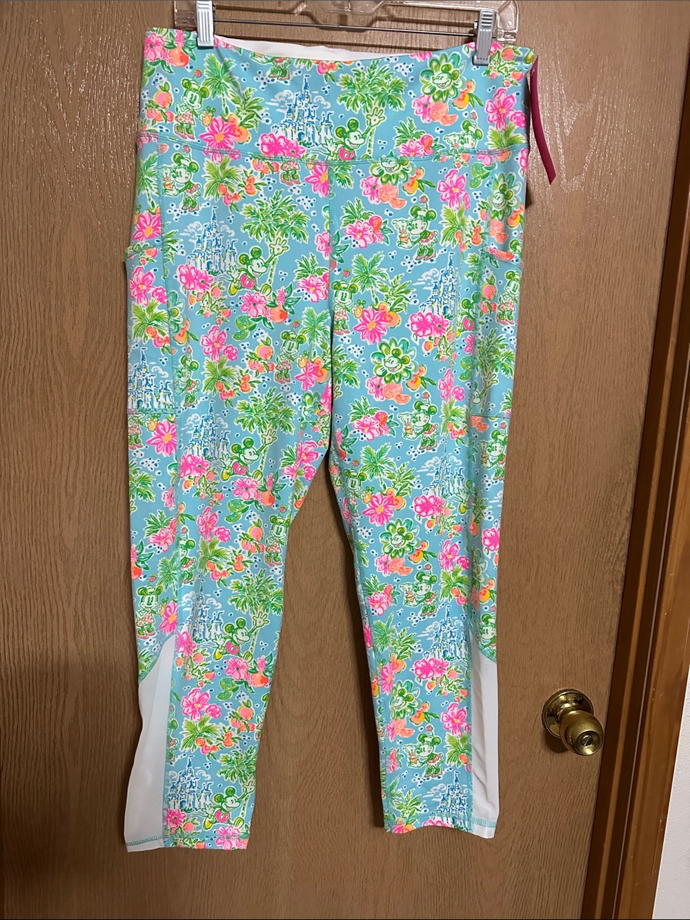 Disney x Lilly Pulitzer Mickey and Minnie Mouse leggings
